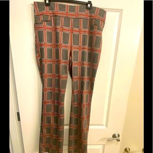 7th Avenue NY&Co plaid bootcut pant XL Tall